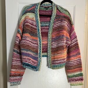 Multicolor Striped Women's Sweater